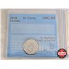 Image 5 : Canada Ten Cent (5 Certified Coins) : - 2002 "Silver, UHC" : CCCS Cert : PF-67 - 2006 "RCM Logo" : I