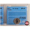 Image 4 : Canada Ten Cent (5 Certified Coins) : - 2015L : CCCS Cert : MS-65 - 2016 : CCCS Cert : SP-68 - 2017 
