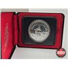 Image 2 : RCM Canada Silver Dollar 1875-1975 Calgary (Black Clamshell Case)