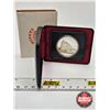 Image 1 : RCM Canada Silver Dollar 1876-1976 Library of Parliament (Black Clamshell Case)
