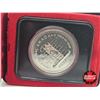 Image 2 : RCM Canada Silver Dollar 1952-1977 Throne of the Senate (Black Clamshell Case)
