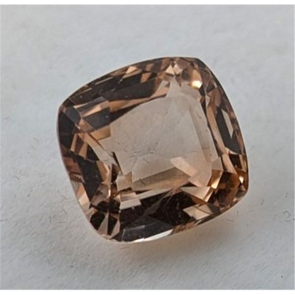 9.14 ct Certified Imperial Topaz Gemstone Untreated ($12,000 Appraisal) (Inv #SR033)