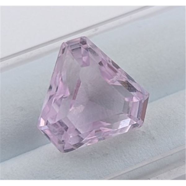 11.01 ct Certified Pink Kunzite Gemstone ($5,500 Appraisal) (Inv #SR035)