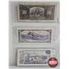 Image 5 : Canada $10 Bills Collector Combo (6 Bills):  - 1937 : Gordon/Towers #JD3447253 - 1954 : Beattie/Rasm