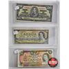 Image 2 : Canada $20 Bills Collector Combo (5 Bills):  - 1937 : Gordon/Towers #EE1877652 - 1954 : Beattie/Rasm