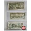 Image 5 : Canada $20 Bills Collector Combo (5 Bills):  - 1937 : Gordon/Towers #EE1877652 - 1954 : Beattie/Rasm