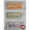 Image 6 : Canada Bills 1954 Series (6) :  - $50 : Beattie/Coyne #AH8779524 - $20 : Beattie/Rasminsky #WE225907