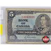 Image 2 : Bank of Canada $5 Bill 1937 : Gordon/Towers #EC3943999
