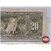 Image 6 : Bank of Canada $20 Bill 1937 : Gordon/Towers #DE0328029