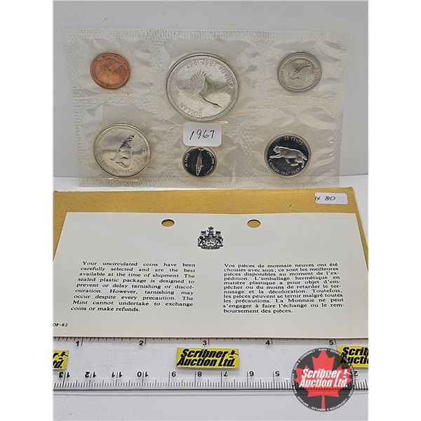 Canada 1967 Uncirculated Year Set