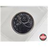 Image 2 : Canada Twenty Five Cent (2 Certified Coins) : - 1965 : ICCS Cert : PL-65 - 1967 : CCCS Cert : PL-65