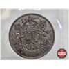 Image 2 : Canada Fifty Cent 1947 "Maple Leaf" : ICCS Cert : VF-20