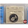 Image 3 : Canada Fifty Cent (3 Certified Coins) : - 1988 : CCCS Cert : SP-68 - 1988 "Ultra Heavy Cameo" : ICCS
