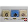 Image 1 : Canada Fifty Cent (3 Certified Coins) : - 1991 "Ultra Heavy Cameo" : ICCS Cert : PF-67 - 1992 "1867-
