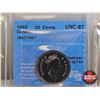 Image 3 : Canada Fifty Cent (3 Certified Coins) : - 1991 "Ultra Heavy Cameo" : ICCS Cert : PF-67 - 1992 "1867-