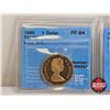 Image 2 : Canada One Dollar (4 Certified Coins) : - 1988 "Loon, UHC" : CCCS Cert : PF-64 - 1992 "1867-1967, Lo