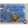 Image 6 : Canada One Dollar (4 Certified Coins) : - 2005 "Terry Fox, Half Grass" : CCCS Cert : MS-64 - 2023 "E
