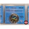 Image 3 : Canada Two Dollar "Toonies" (3 Certified Coins) : - 2004 "Bear" : CCCS Cert : SP-68 - 2017 "Canada 1
