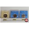Image 1 : Canada Two Dollar "Toonies" (3 Certified Coins) : - 2000 "Polar Bear" : ICCS Cert : SP-66 - 2006 "Be