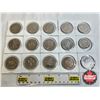 Image 1 : Tokens : Klondike Dollars-Edmonton (15) : 1969; 1969; 1970; 1970; 1971; 1981; 1981; 1982; 1982; 1983