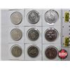 Image 2 : Tokens : Klondike Dollars-Edmonton (15) : 1969; 1969; 1970; 1970; 1971; 1981; 1981; 1982; 1982; 1983