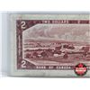 Image 5 : Canada $2 Bill 1954 *Replacement : Beattie/Rasminsky # *AB0055412