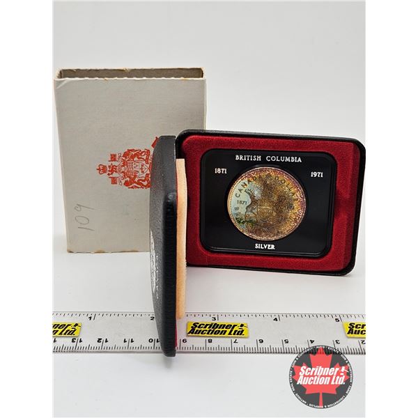 RCM Canada Silver Dollar 1971 (Black Clamshell Case)