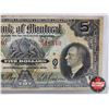 Image 3 : Bank of Montreal $5 Bill 1935 : Bog/Gordon #018540