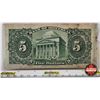 Image 4 : Bank of Montreal $5 Bill 1935 : Bog/Gordon #018540