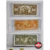 Image 6 : Bank of Canada 1937 Bills Series (7 Bills)  - $100 : Gordon/Towers #BJ3861608 - $50 : Gordon/Towers 