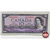 Image 4 : Canada $10 Bills 1954 * REPLACEMENTS (2 Consecutive) : Beattie/Rasminsky # *BD0142887-888
