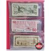 Image 11 : Binder Lot - Collector Starter Kit (Bills & Coins ~ Canada & Foreign): - Sheet 1 : 1900 Shinplaster;
