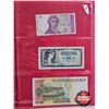 Image 18 : Binder Lot - Collector Starter Kit (Bills & Coins ~ Canada & Foreign): - Sheet 1 : 1900 Shinplaster;