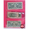 Image 3 : Binder Lot - Collector Starter Kit (Bills & Coins ~ Canada & Foreign): - Sheet 1 : 1900 Shinplaster;