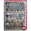 Image 8 : Binder Lot - Collector Starter Kit (Bills & Coins ~ Canada & Foreign): - Sheet 1 : 1900 Shinplaster;