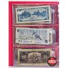 Image 9 : Binder Lot - Collector Starter Kit (Bills & Coins ~ Canada & Foreign): - Sheet 1 : 1900 Shinplaster;
