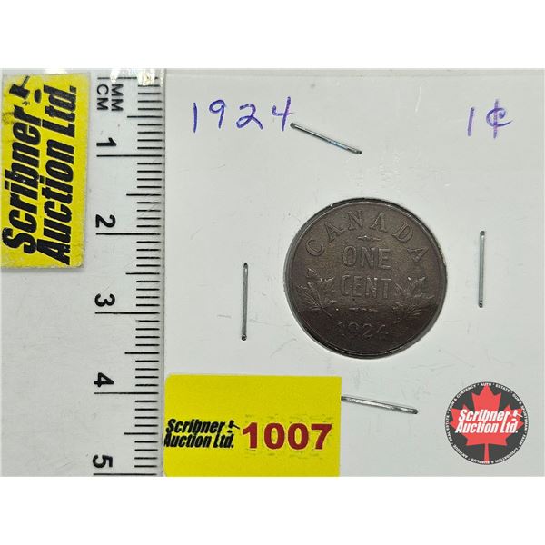 Canada One Cent 1924