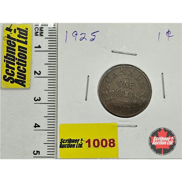 Canada One Cent 1925