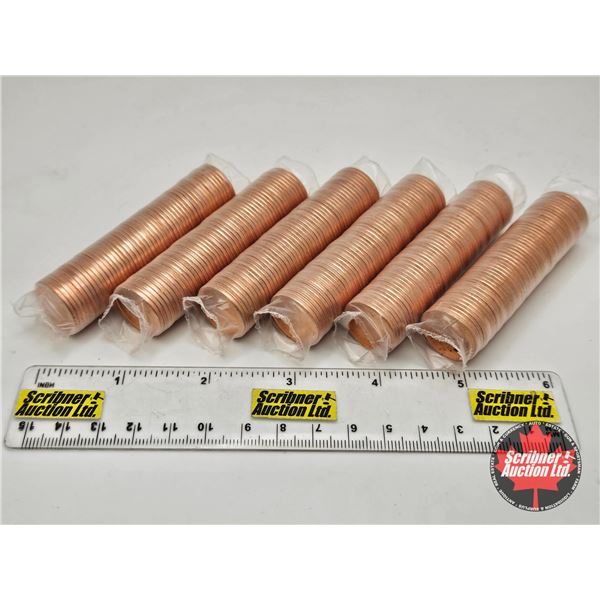 Canada One Cent Rolls (6) : 2011 (Non-Magnetic)