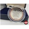 Image 3 : Canada 2005 Alberta Centennial Medallion (COA .999 Fine Silver)