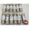 Image 2 : Canada Twenty Five Cent 2000 (Partial Rolls) : (452 Coins) - Pride (37) - Ingenuity (37) - Achieveme