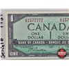 Image 2 : Canada $1 Bill 1954 : Beattie/Rasminsky #AZ1577777