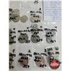 Image 3 : Canada Twenty Five Cent (1867-1992) (61 Coins) (Month/Provinces)