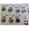 Image 4 : Canada Twenty Five Cent (Variety 1973 - 2017 Intermittent) (70 Coins)