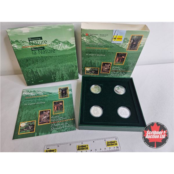 RCM 2000 Sterling Silver Fifty Cent Four-Coin Set : Little Wild Ones