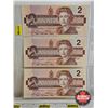 Image 7 : Canada $2 Bills 1986 (9 Consecutive) : Bonin/Thiessen #CBI1389563-571