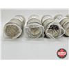 Image 2 : Canada Twenty Five Cent (5 ROLLS) : (200 Coins) - 2008 Figure Skating (3 Rolls) - 2009 Speed Skating