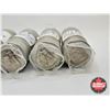 Image 3 : Canada Twenty Five Cent (5 ROLLS) : (200 Coins) - 2008 Figure Skating (3 Rolls) - 2009 Speed Skating