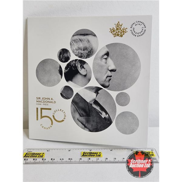 RCM Canada Sir John A. MacDonald $2 Coin 1815-2015