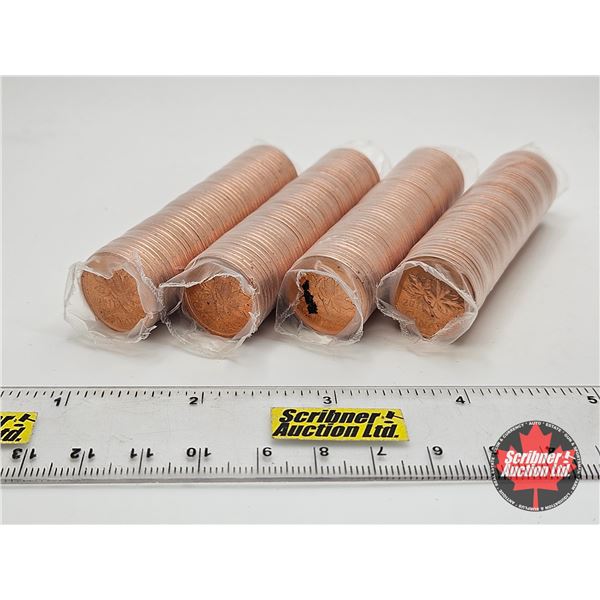 Canada One Cent Rolls (4) : 2011 (Non-Magnetic)